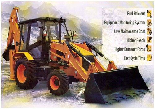 AWM 4BX Backhoe Loader